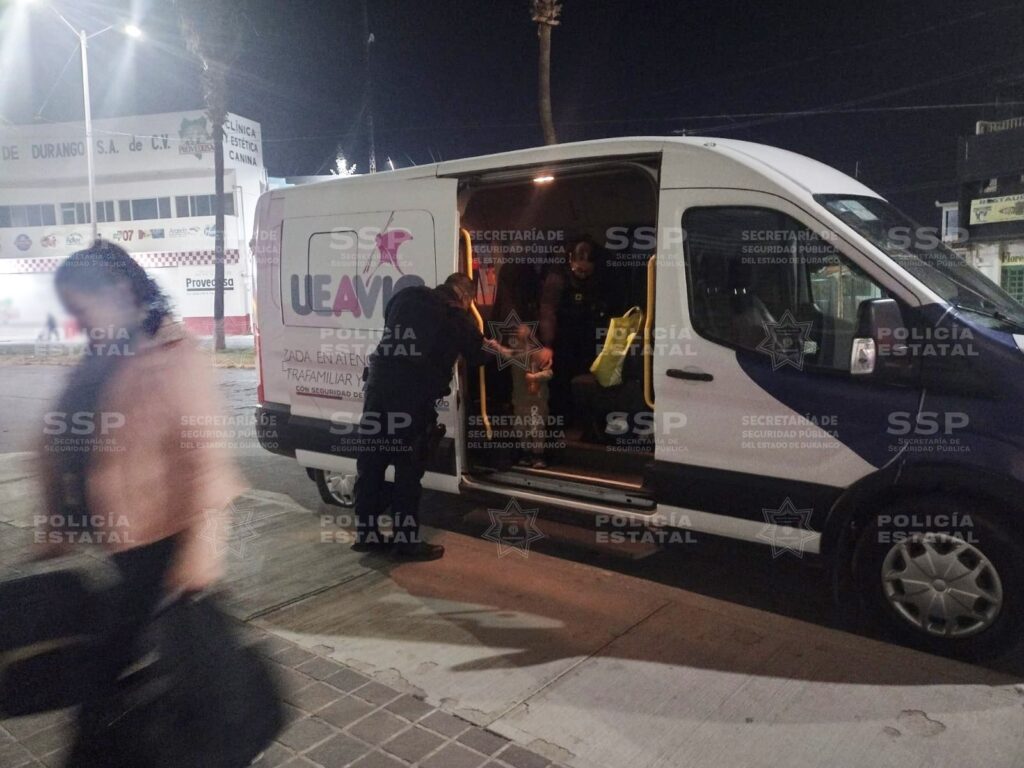 Abuela de Zacatecas detenida en Durango por sustraer a su nieto
