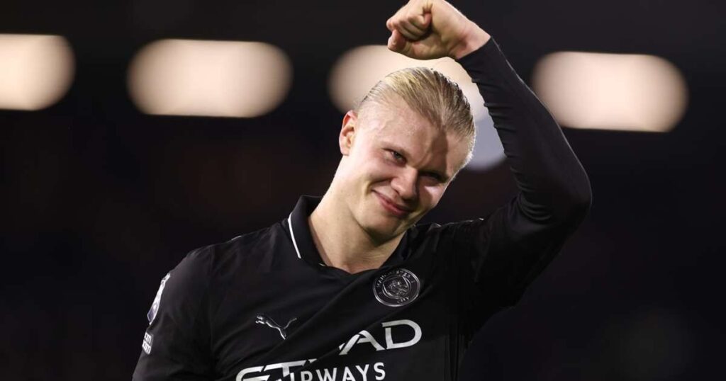 Erling Haaland hace historia con su gol 100 en Inglaterra