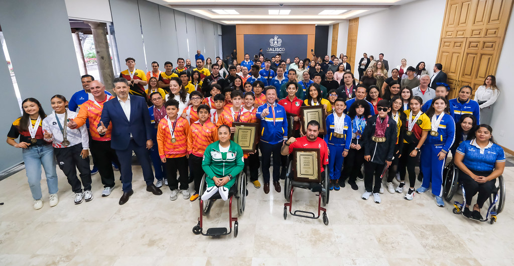 Jalisco celebra a sus máximos exponentes deportivos tras brillar en la Gala “Lo Mejor del Deporte Mexicano 2025”