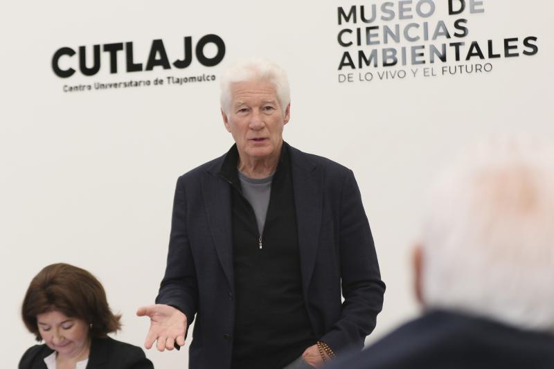 Colaborará Richard Gere con el Museo de Ciencias Ambientales de la UdeG