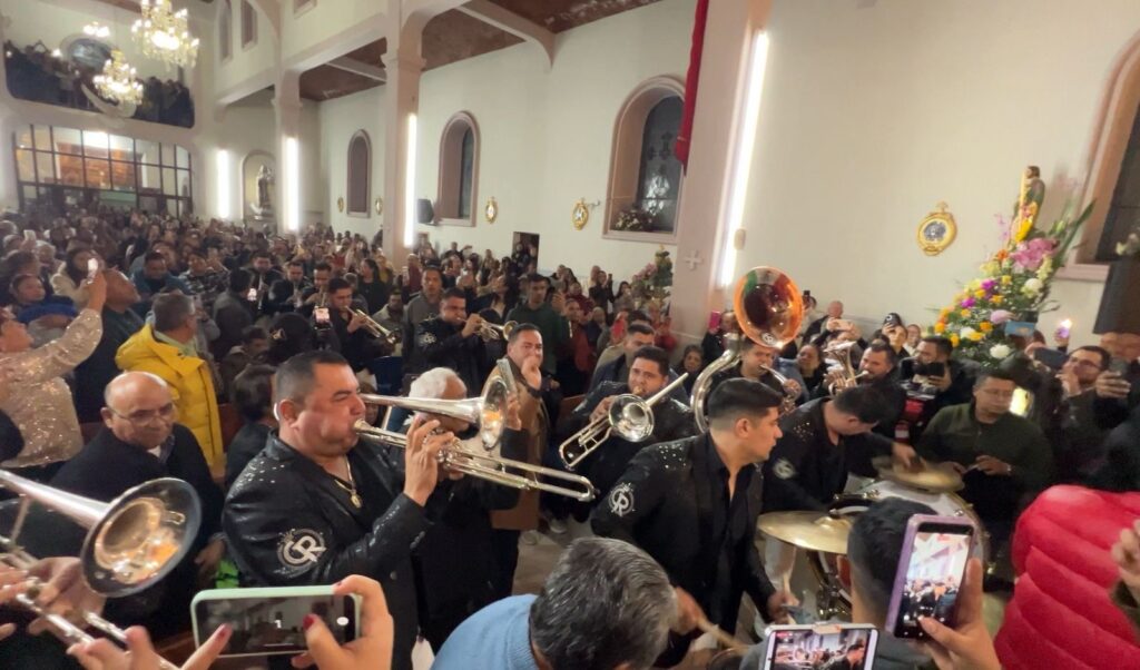Buena asistencia de la feligresía victorense en las celebraciones en honor a Nuestra Señora de Guadalupe
