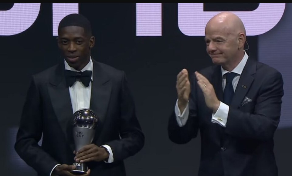 Ousmane Dembélé Conquista el Premio The Best 2025