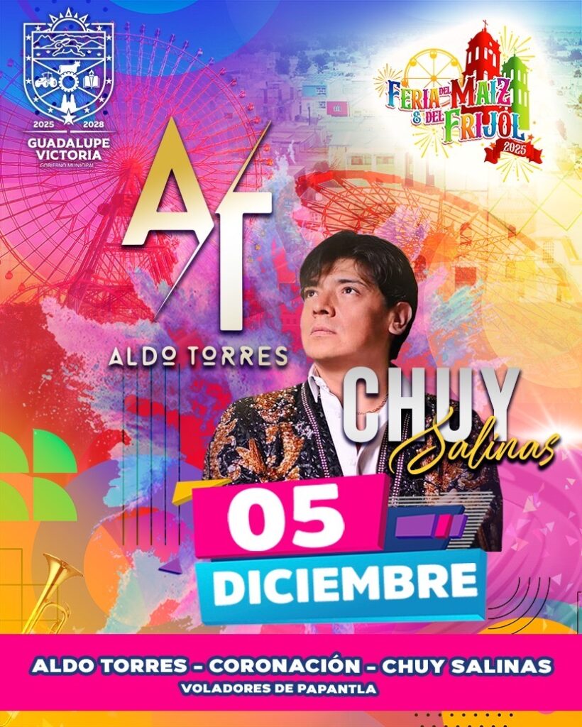 Este 5 de diciembre inicia la Feria del Maíz y del Frijol 2025 con una amplia oferta cultural y artística