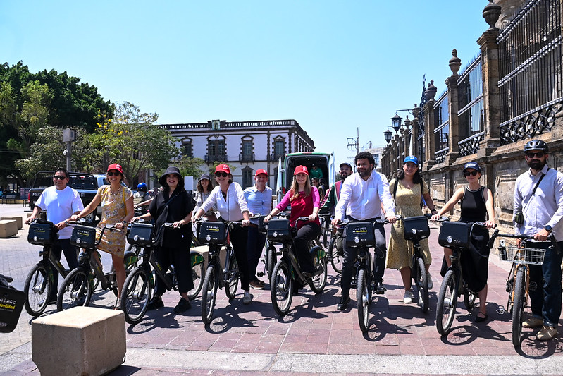 Reconocen Copenhague y Unión Europea a Guadalajara como la ciudad mexicana más biciamigable de Latinoamérica