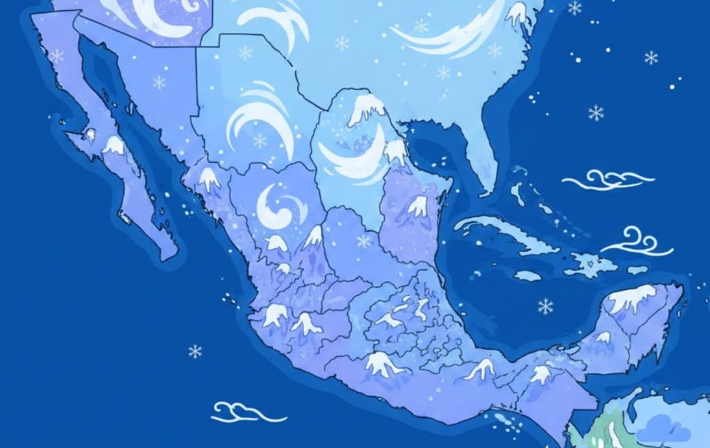 México se prepara para dos frentes fríos que traerán posibles efectos árticos