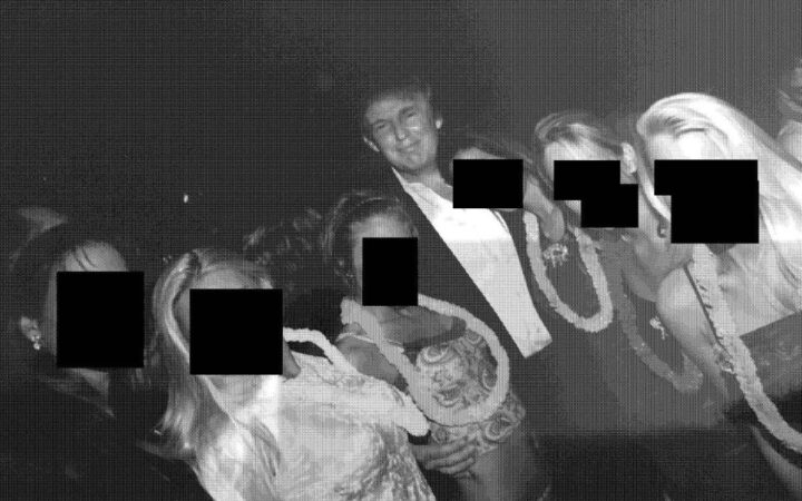 Demócratas difunden nuevas fotos de Trump en la mansión de Jeffrey Epstein