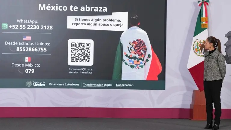 Sheinbaum condena criminalización de migrantes y anuncia 115 mdp de apoyo