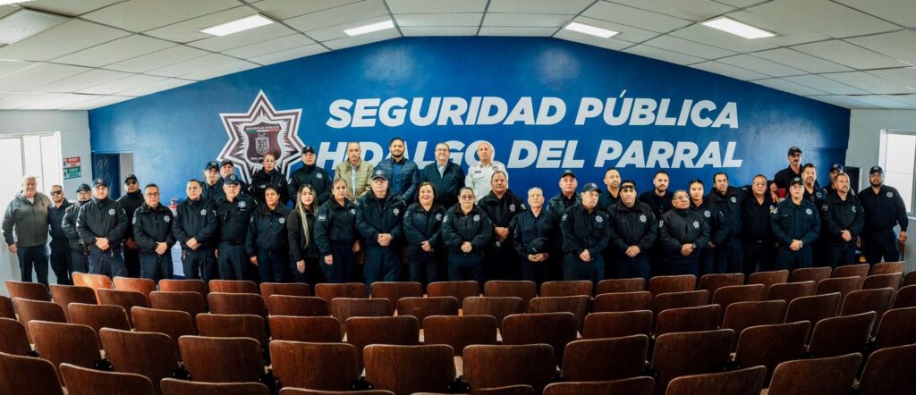 Gobierno de Parral reconoce la labor de los agentes de Tránsito y Vialidad