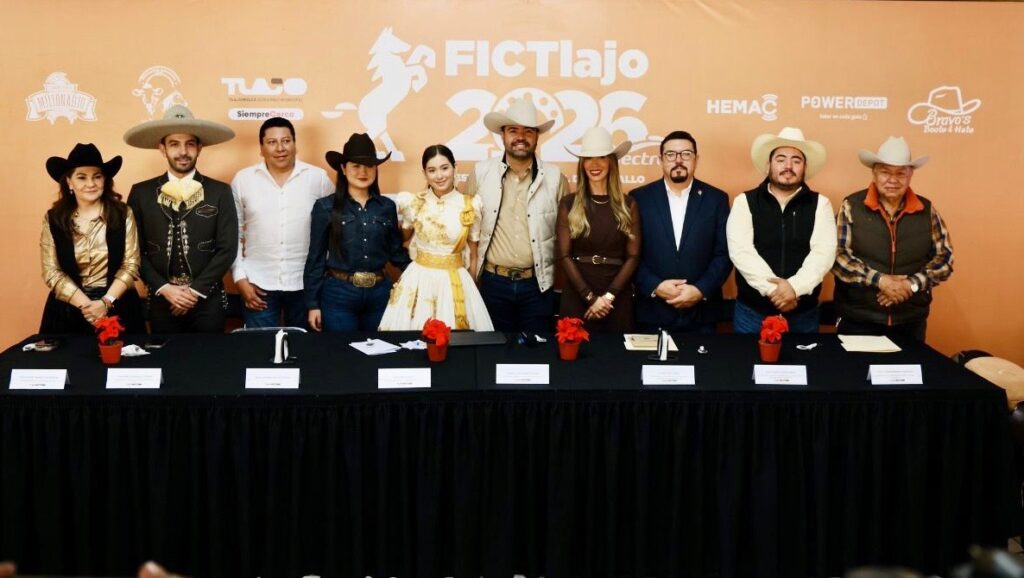 Presentan la Fiesta Internacional del Caballo y la Charrería Tlajo 2026