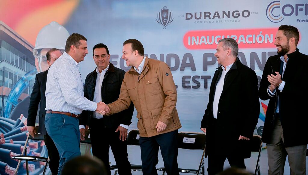 Empresarios reconocen en Esteban un aliado para el desarrollo: Coficab II confirma la fuerza industrial de Durango