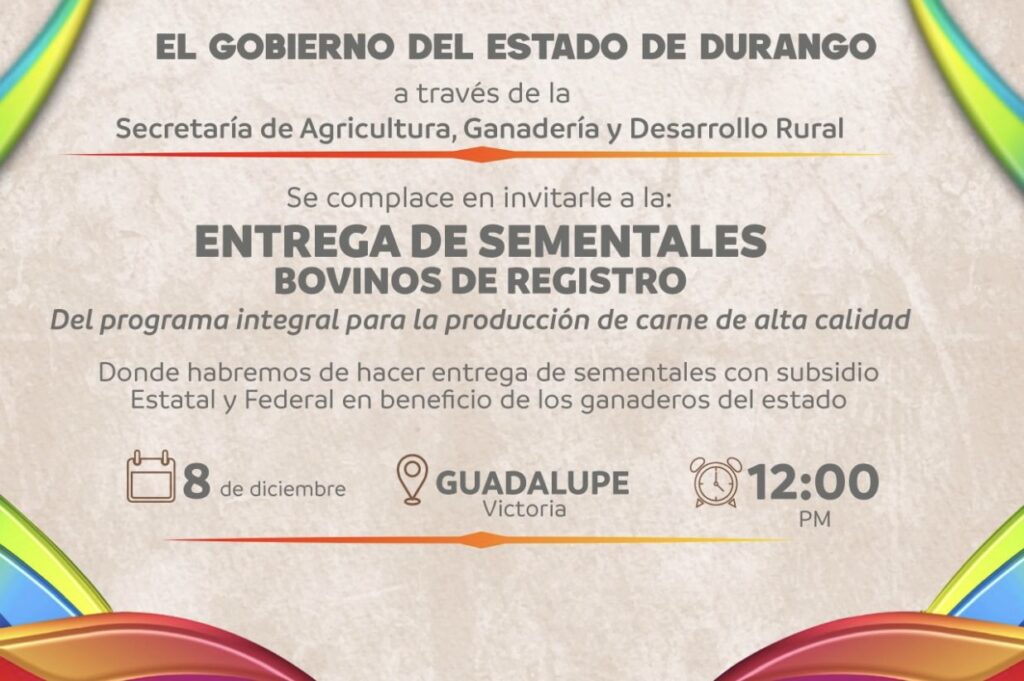 Invitan a ganaderos llaneros a la entrega de sementales bovinos de registro