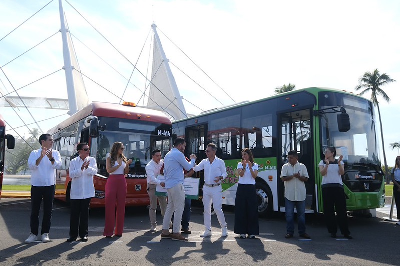 Consolida Jalisco modernización del transporte público en Puerto Vallarta con 31 nuevas unidades