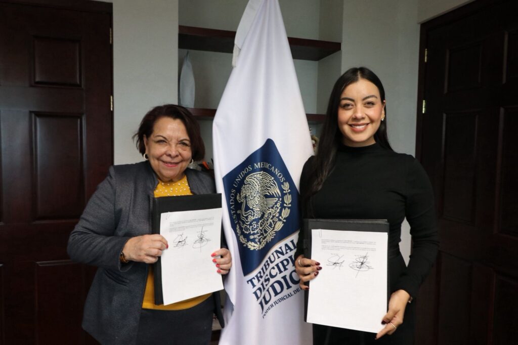 Durango firma el primer convenio del país con el Tribunal de Disciplina Judicial