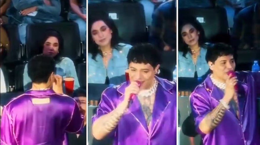 Descubren infidelidad en concierto de Grupo Firme