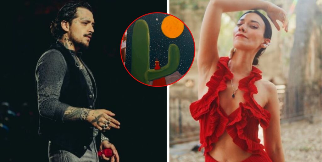 Nodal pintó cuadro de su violinista y lo presumió en redes; le agradeció en los Grammys