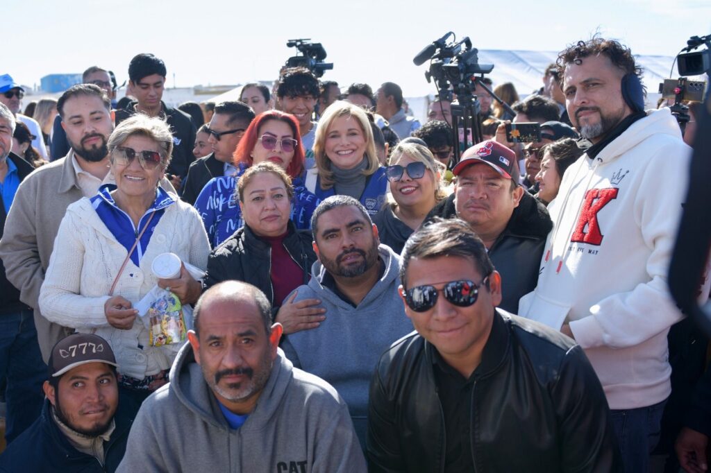 Maru Campos cumple a los juarenses con entrega de la prolongación de avenida de Las Torres