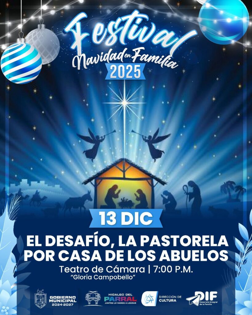 Invitan a disfrutar la pastorela “El Desafío” en el Festival Navidad en Familia