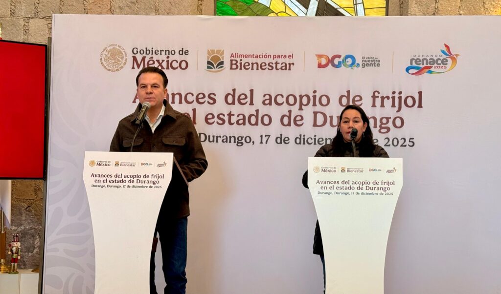 Aumenta acopio de frijol en Durango: Alimentación para el Bienestar comprará 40 mil toneladas