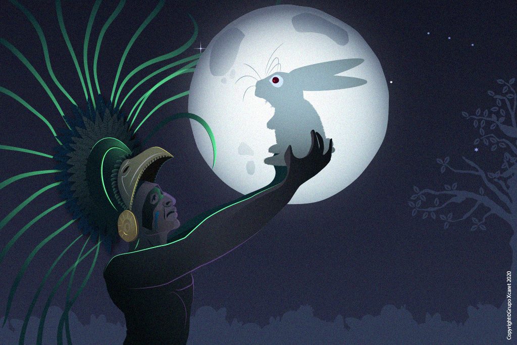 La leyenda de Quetzalcóatl y el conejo en la Luna: Un Mito que venció a la NASA