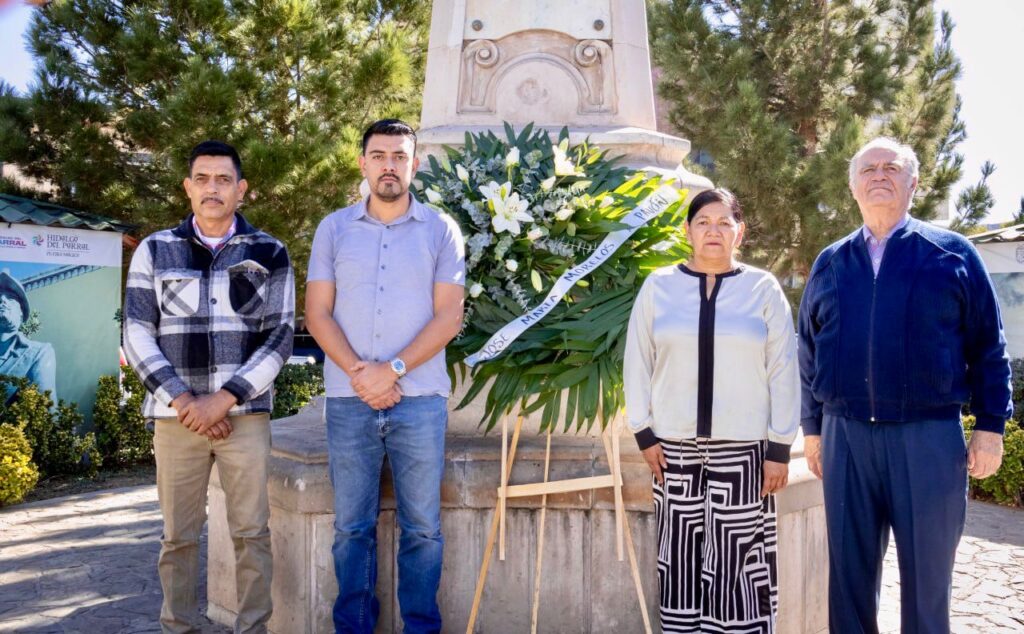 Conmemora el Gobierno de Parral con Guardia de Honor el CCX Aniversario Luctuoso de José María Morelos