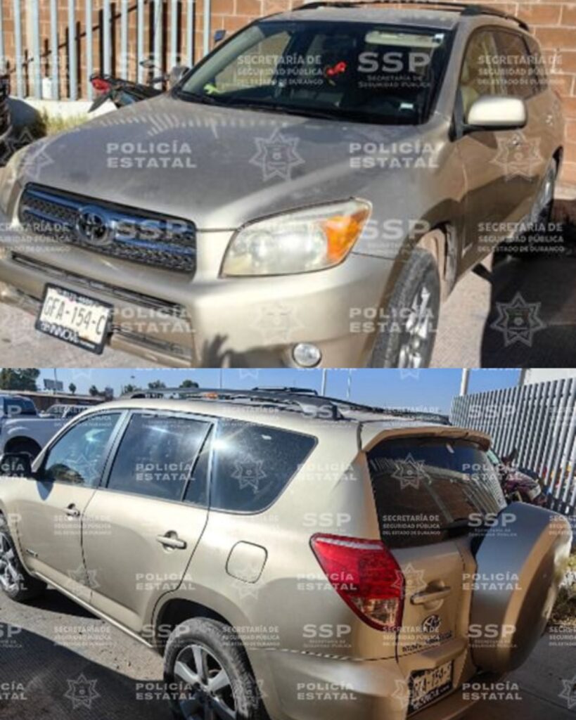 Recupera vehículo robado el operativo Dragón
