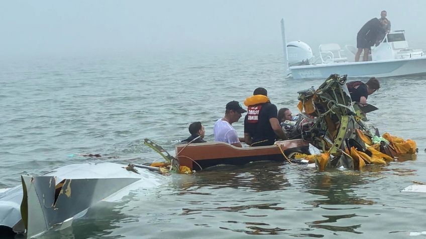 Menor del accidente aéreo de la Semar era originario de Campeche; iba con quemaduras de consideración