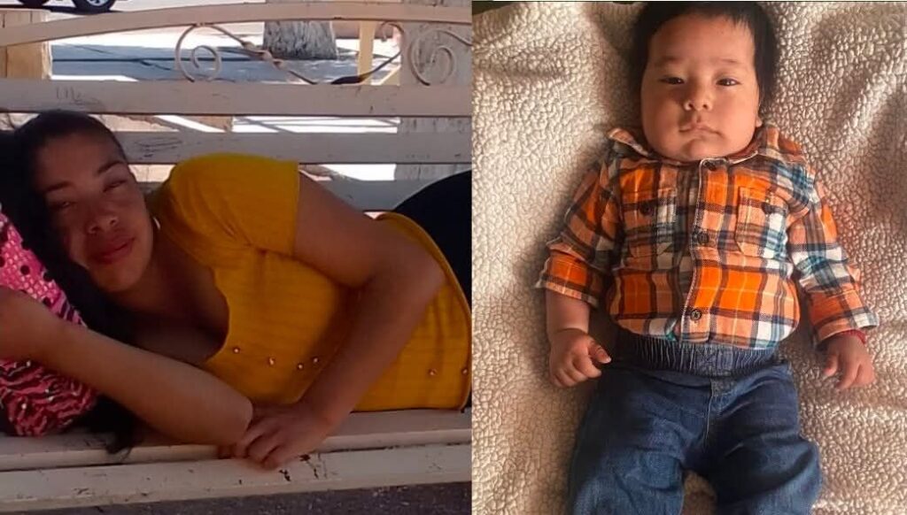 Desaparecen madre e hijo