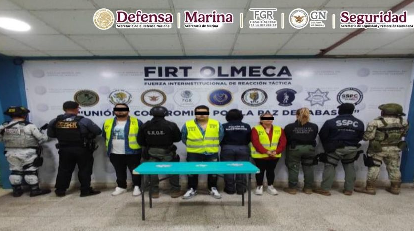 Harfuch informa la detención de “Luki”, líder de un grupo delictivo en el municipio de Macuspana