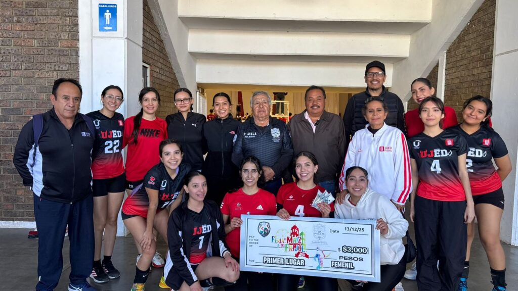 Se realiza con éxito Torneo Femenil de Voleibol en la Feria del Maíz y del Frijol 2025