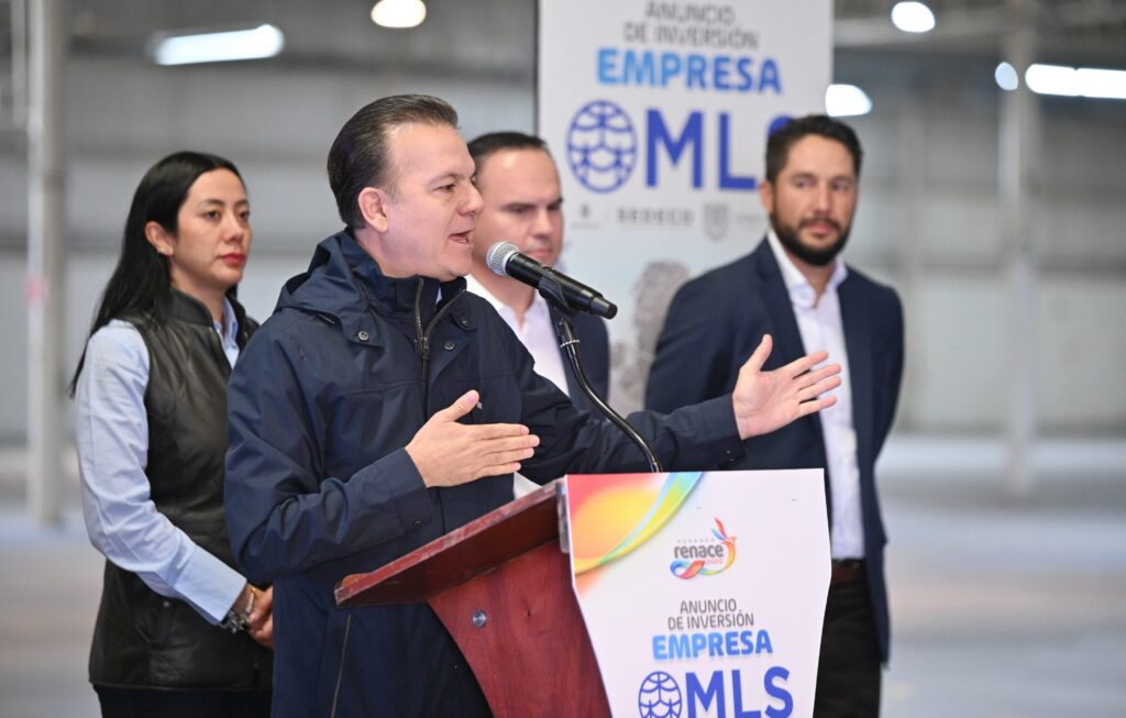 Esteban anuncia inversión de más de 261 MDD de MLS en La Laguna, generará 3,500 empleos y posicionará a Durango como referente en manufactura y tecnología LED