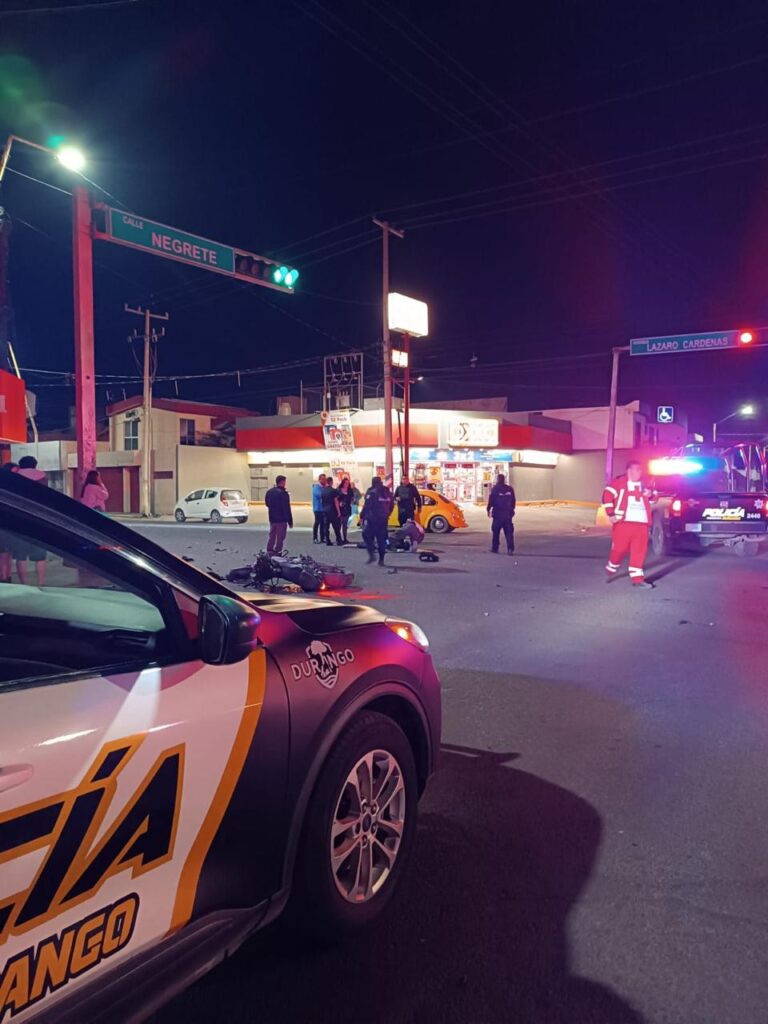 Motociclista chocó contra un carro y perdió la vida