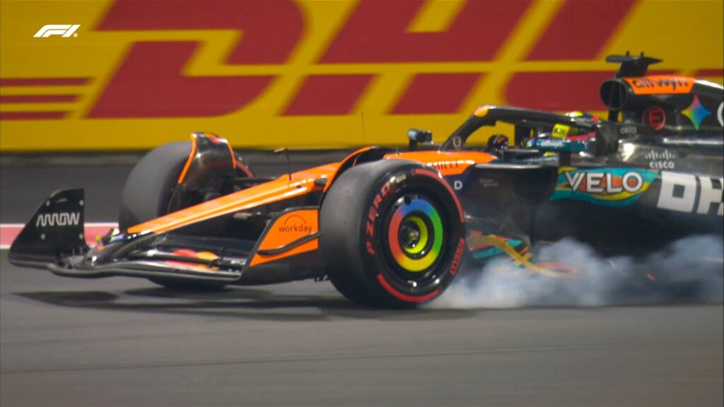 Dominio de Lando Norris en Abu Dhabi: Verstappen lo sigue de cerca