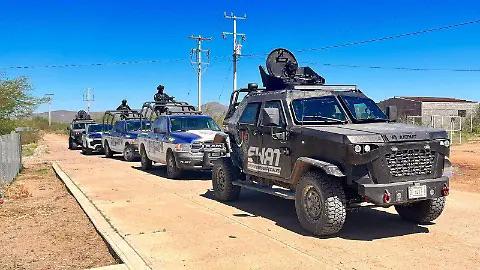 Operativo en este momento en Matamoros, se habla de detenciones importantes
