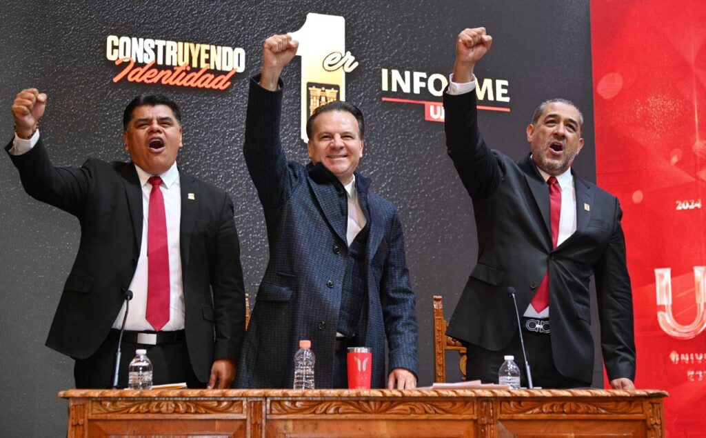 Con respaldo de’ gobernador Esteban Villegas, Ramón García presenta su Primer Informe y consolida el rumbo de la nueva etapa de la UJED