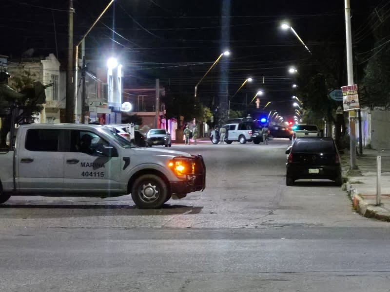 Marinos realizan una serie de operativos desde en la madrugada