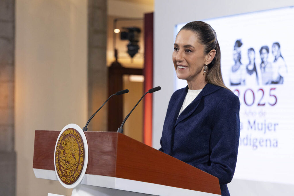 Sheinbaum entra a la lista de “Las mujeres más poderosas del mundo en 2025” por FORBES