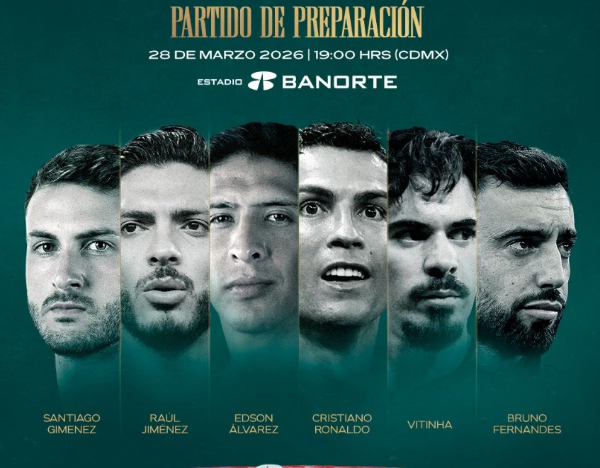 Selección Mexicana enfrentará a Portugal y Bélgica en la Fecha FIFA de Marzo 2026