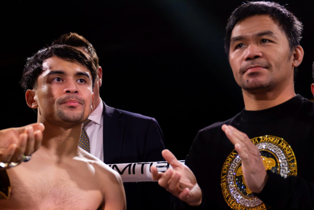 Empate en el debut profesional de Pacquiao Jr.