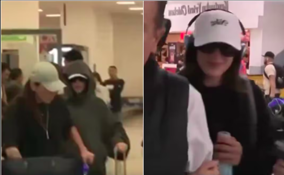 Fátima Bosch regresa a México tratando de pasar desapercibida