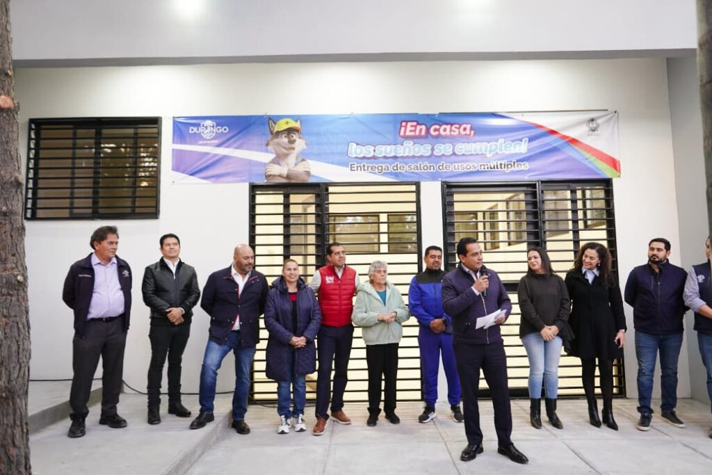 Durango se prepara para votar y Toño Ochoa demuestra que el presupuesto participativo entrega obras de calidad