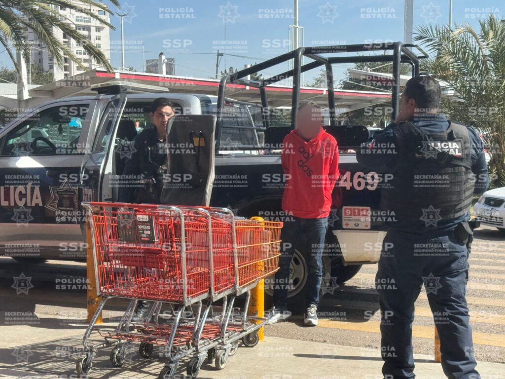 Detenido tras tratar de robar en centro comercial