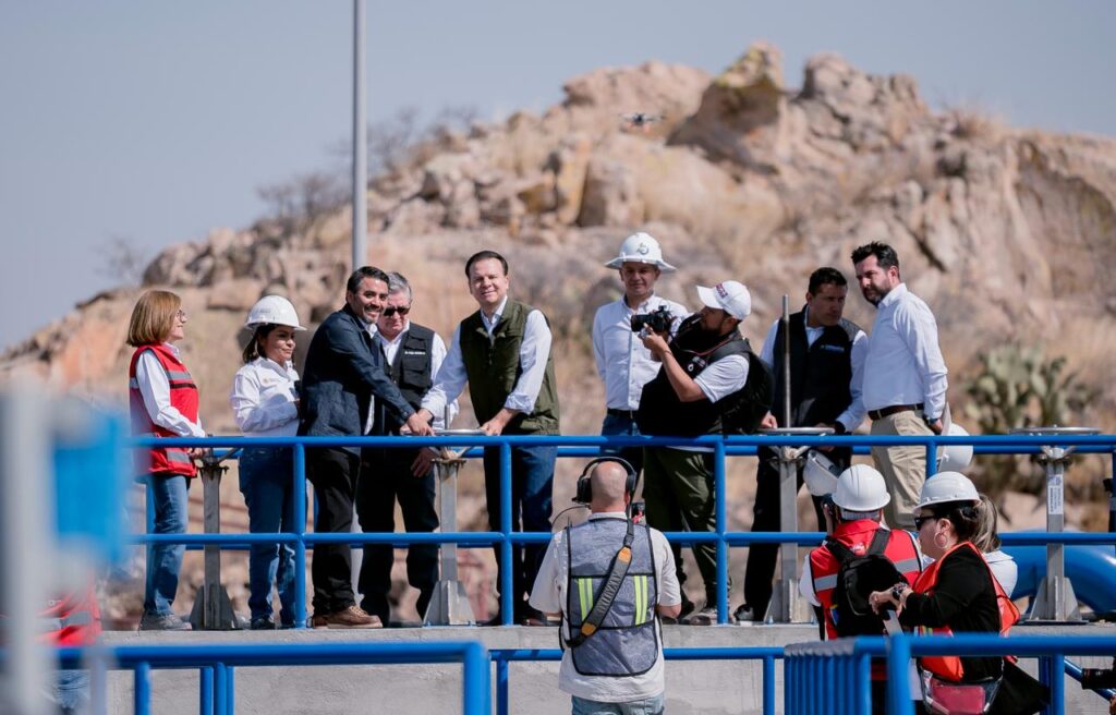 En marzo, con el liderazgo de Esteban Villegas, se inauguró la Planta Potabilizadora y se anunció una inversión histórica para Durango