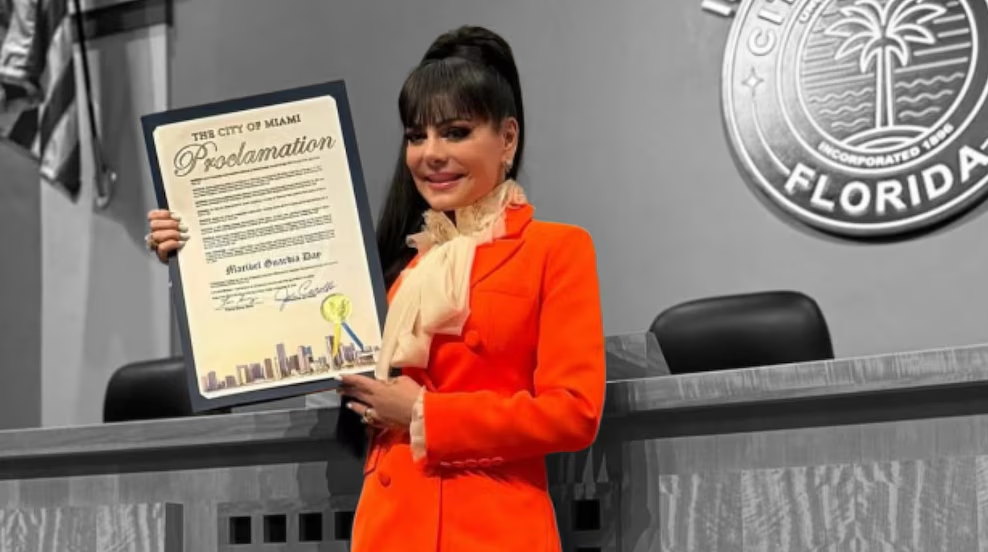 Miami proclama el Día Oficial de Maribel Guardia por sus 46 años de carrera