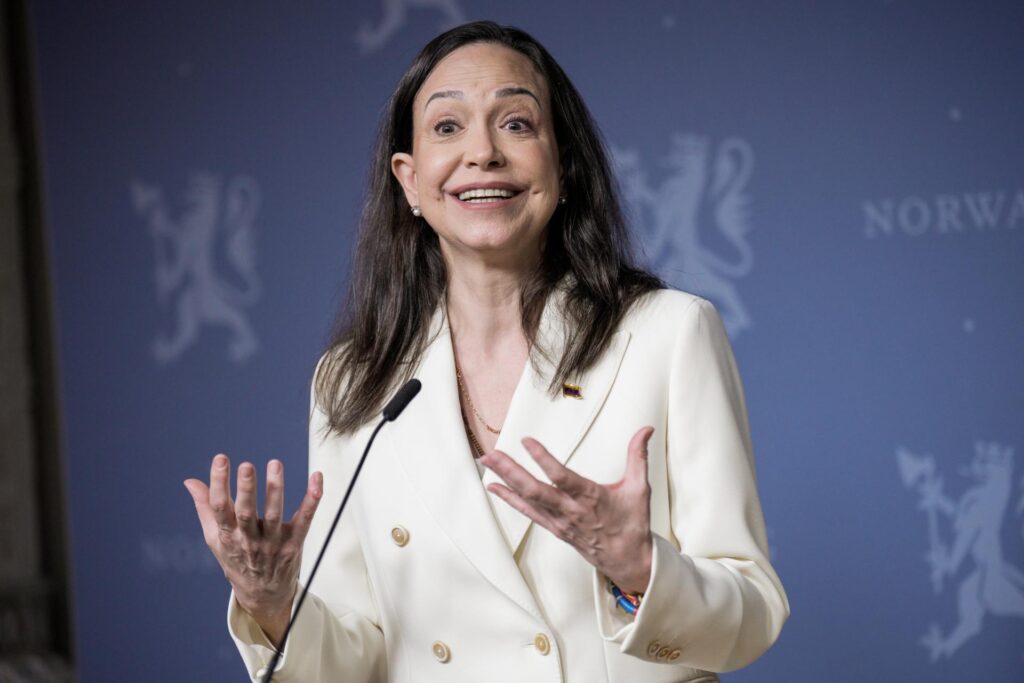 María Corina Machado confirma apoyo de EU para salir de Venezuela