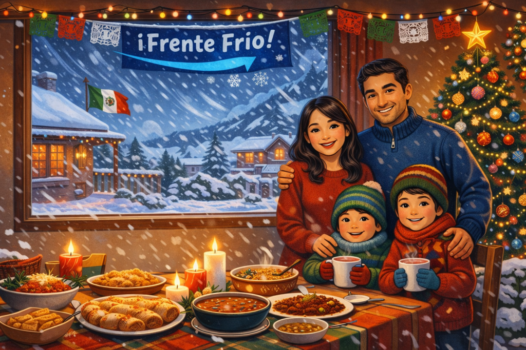 Frente frío llegará a México este 24 de diciembre y marcará el clima de Nochebuena