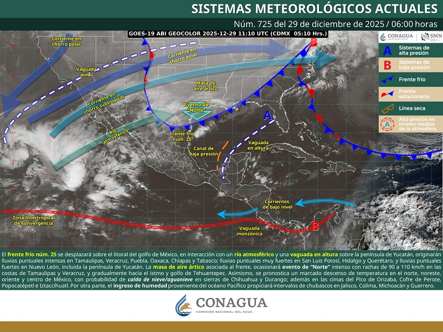 Clima para esta semana en Jalisco: ambiente frío, nublado y sin lluvias significativas