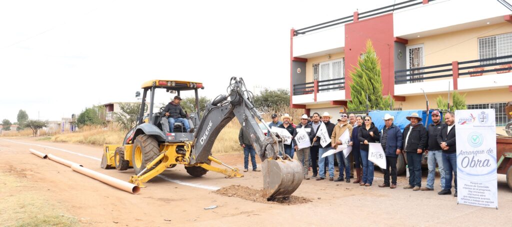 Inicia ampliación de la red de drenaje en Francisco I. Madero