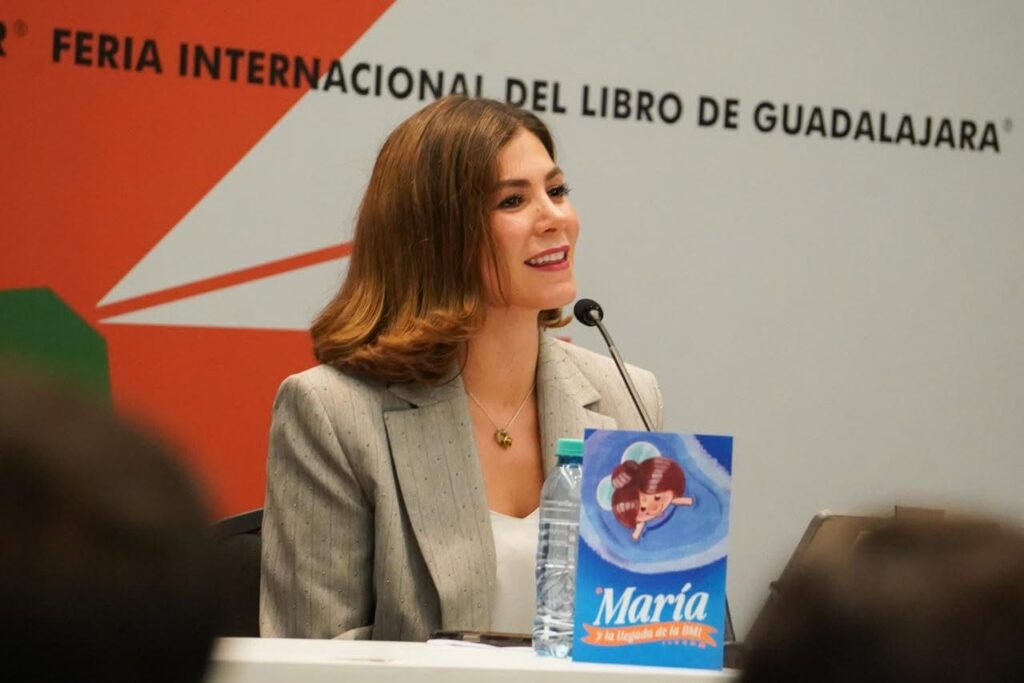 Mónica Magaña presenta en la FIL el cuento “María y la llegada de la DM1”