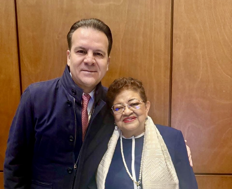 Esteban Villegas refrenda colaboración con Ernestina Godoy para fortalecer la seguridad en Durango