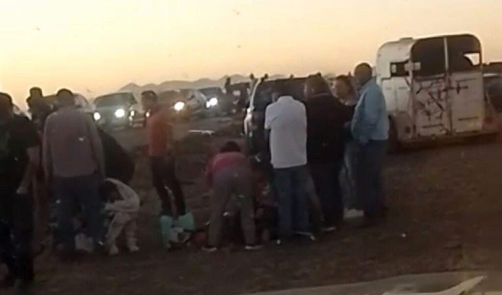 Accidente múltiple en la carretera Parral–Chihuahua, a la altura de Satevó